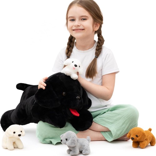 Labrador nero peluche - nero, xxl