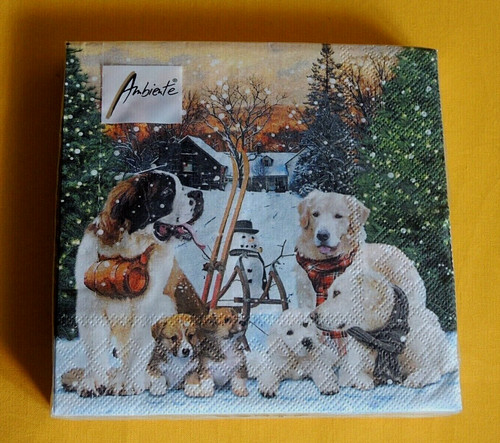 Tovaglioli cani cuccioli - tovaglioli,
