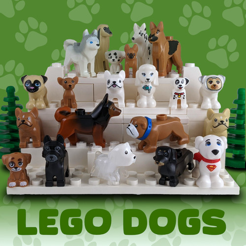 Lego dogs scala minifigure - dogs,