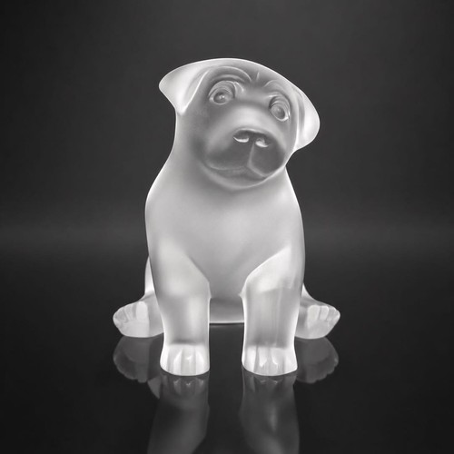 Statuina cane cucciolo lalique - cucciolo,